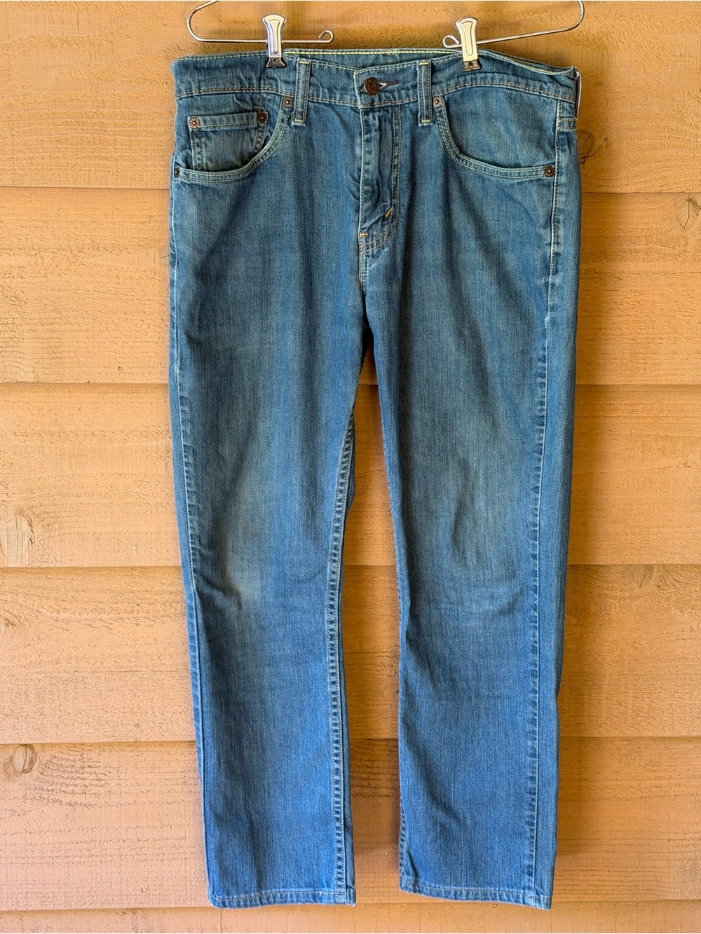 Levi's 511 Slim Fit Men's Jeans 32x29 Blue Stretch Denim 045110408